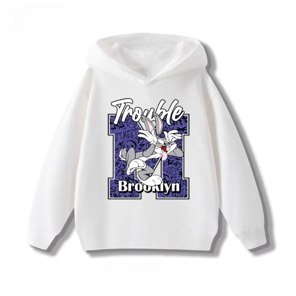 البق الأرنب دافي داك الطرفية الأطفال مقنعين البلوز الفتيان والفتيات ملابس الخريف والشتاء الدافئة الأطفال هوديي #1