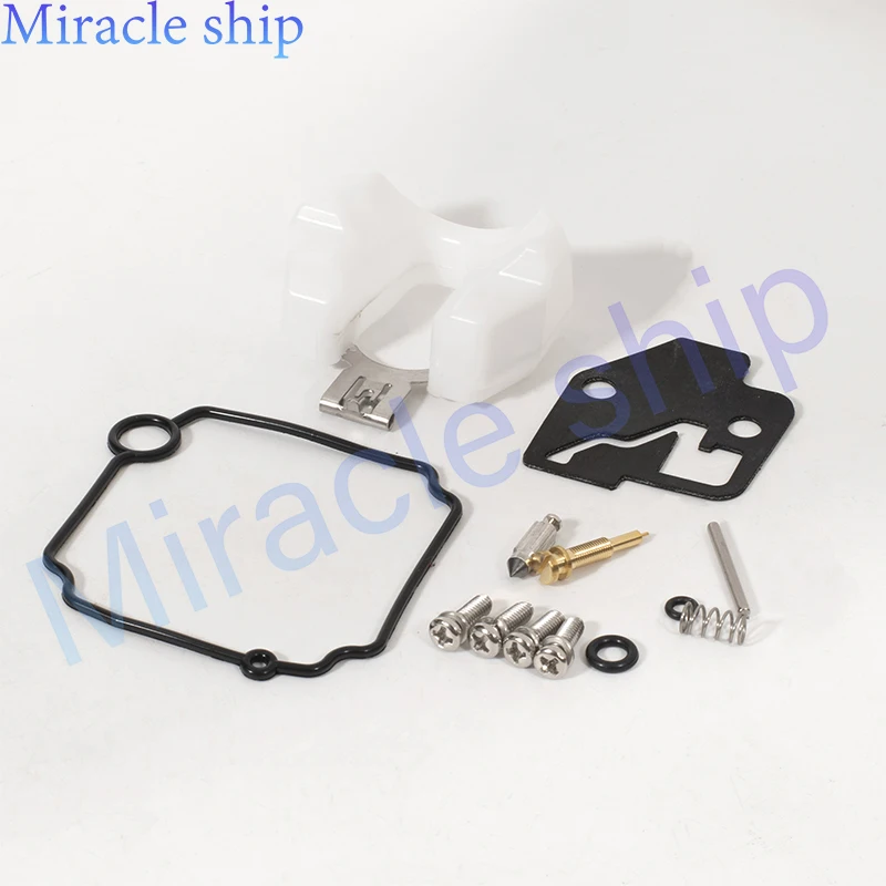 Boat Motor Carbs Carburetor Repair Kit 66M-W0093 for Yamaha 4-Stroke 15hp F15 Outboard Engine fit 18-7738 66M-W0093-01 802706A
