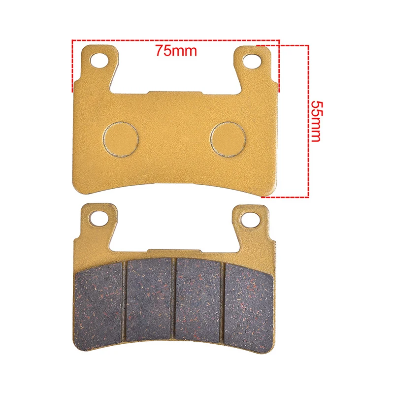 Motorcycle Front Rear Brake Pads For HAR/LEY Softail FLSTC FLSTF FLSTFB Fat Boy FLSTN FLS FXSB Heritage 0096 2015 2016 2017