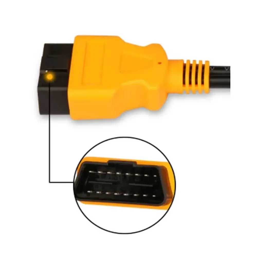 16 Pin OBD Extend Cable OBD2 Splitter Cable 1 To 2 Converter Adapter Wire Car Extension Cord Multifunction Connection Accessorie