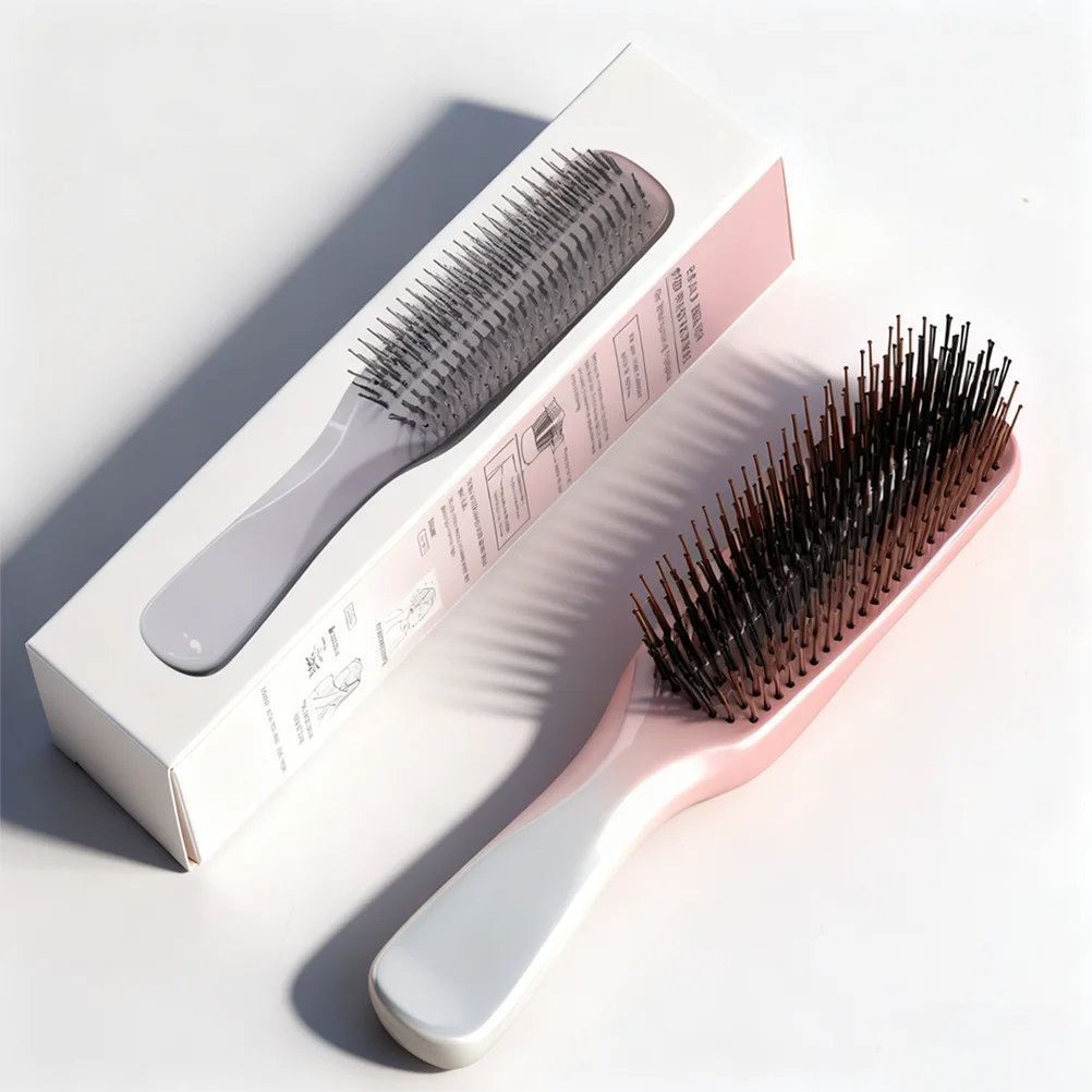 

New Japanese Premiun Comb Scalp Matte Gold Massage Brush Portable Soft Anti-frizz Comb Head Massager Hair Beauty Styling Tools