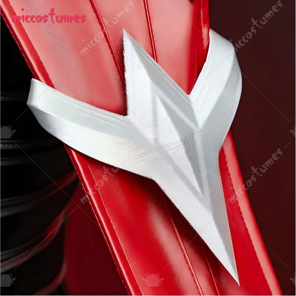 【Ready for Ship】Miccostumes Women's Rival Girl Sue Storm MALICE Skin Cosplay Costume Black Red Bodysuit Full Set for Halloween - view 4