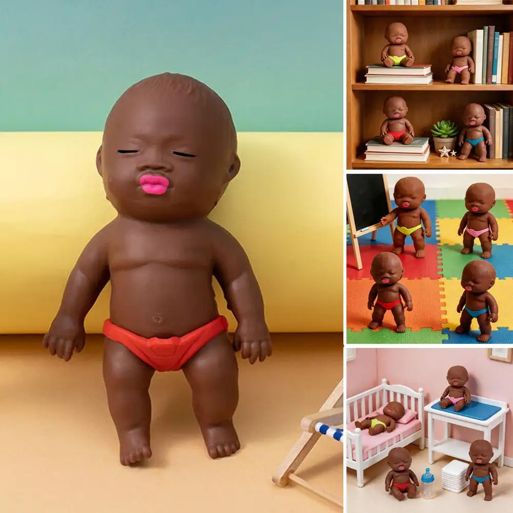 Muñecas Negras Natasha, Juguetes Antiestrés para Decoración de Casas de Muñecas, Manualidades y Disfraces para Adultos