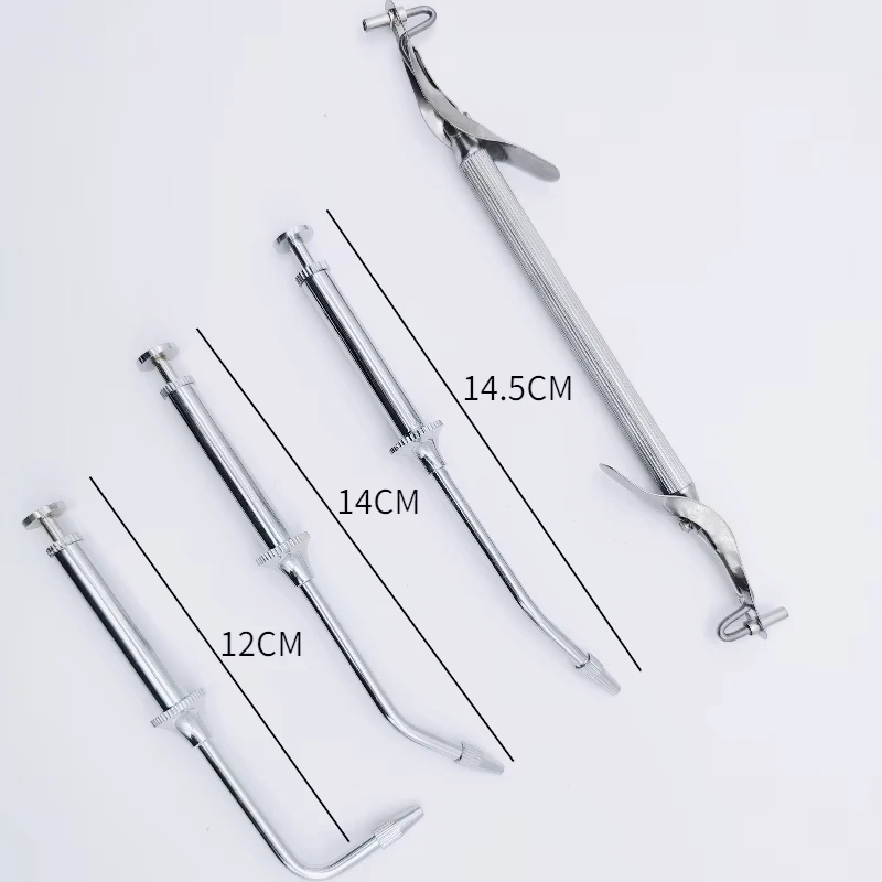 1Pc Dental Silver Amalgam Carrier Amalgam Gun Filler Bone Powder Double End  Restorative Stainless Steel Dentist Instrument Tool