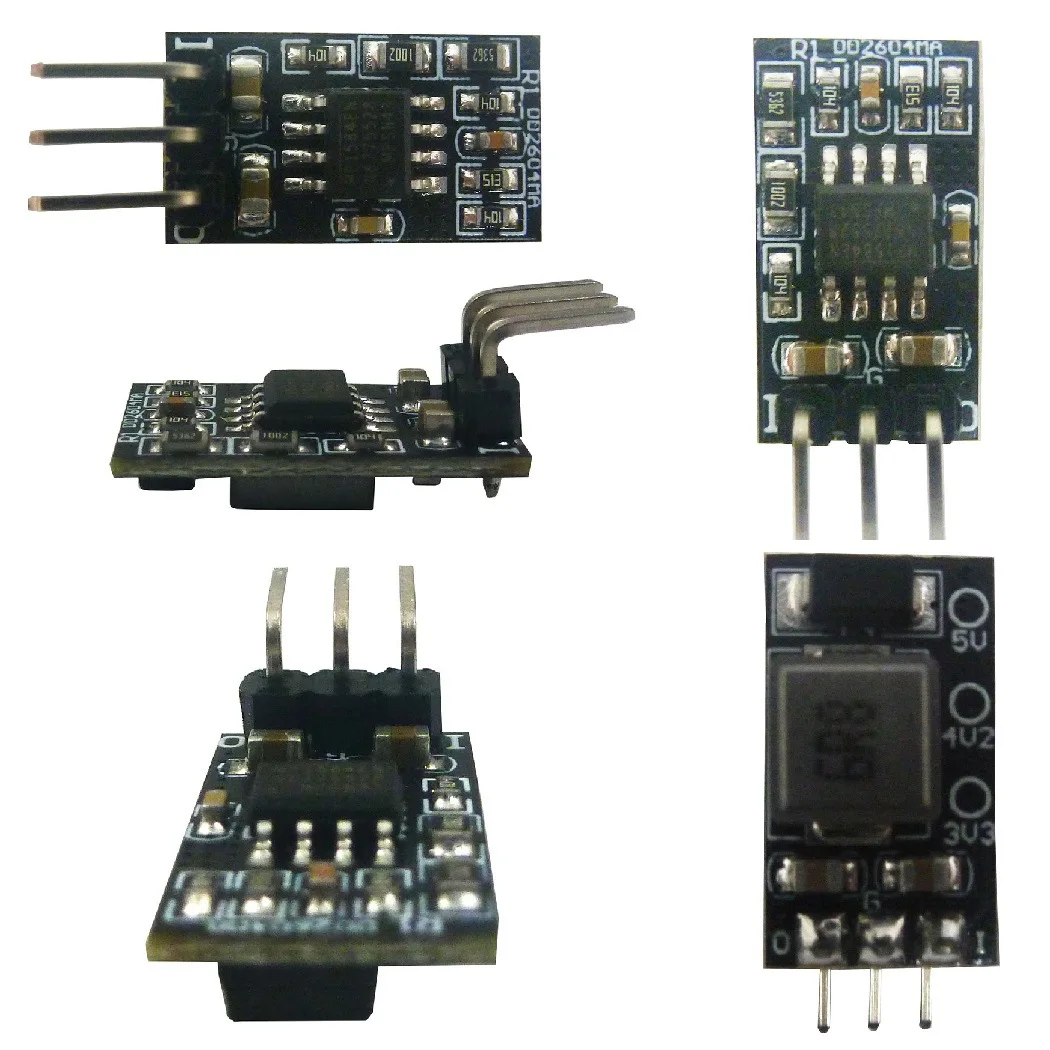 2A Buck Power Supply Module DC-DC Converter 4.5V-27V to 3.3V 4.2V 5V DD4012SA DD2712SA L7805 Upgraded Version Step Down Board