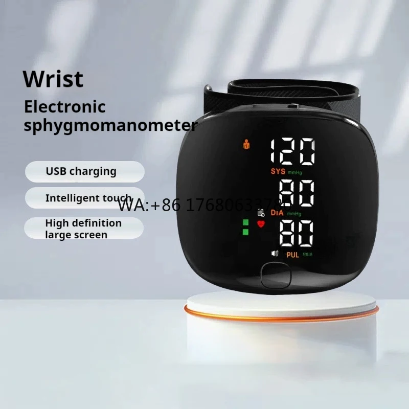 rehabilitation-therapy-supplies-fully-automatic-home-electronic-bloo-pressure-medical-grade-precision-wristband