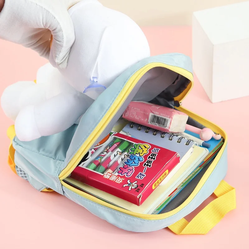 Children Cute Space Astronaut Small Backpacks New Cartoon Lovely Doll Little Boys Girls Small Schoolbags for Kindergarten Kids
