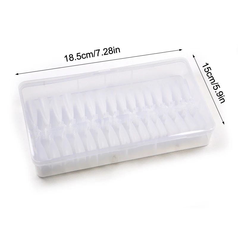 واضح الأظافر كاذبة سوبر D قوس الأظافر الطويلة اضغط على الأظافر غطاء كامل هلام نصائح مسمار الفن كبسولة ملحقات الأظافر مسمار الفن صالون DIY بها بنفسك