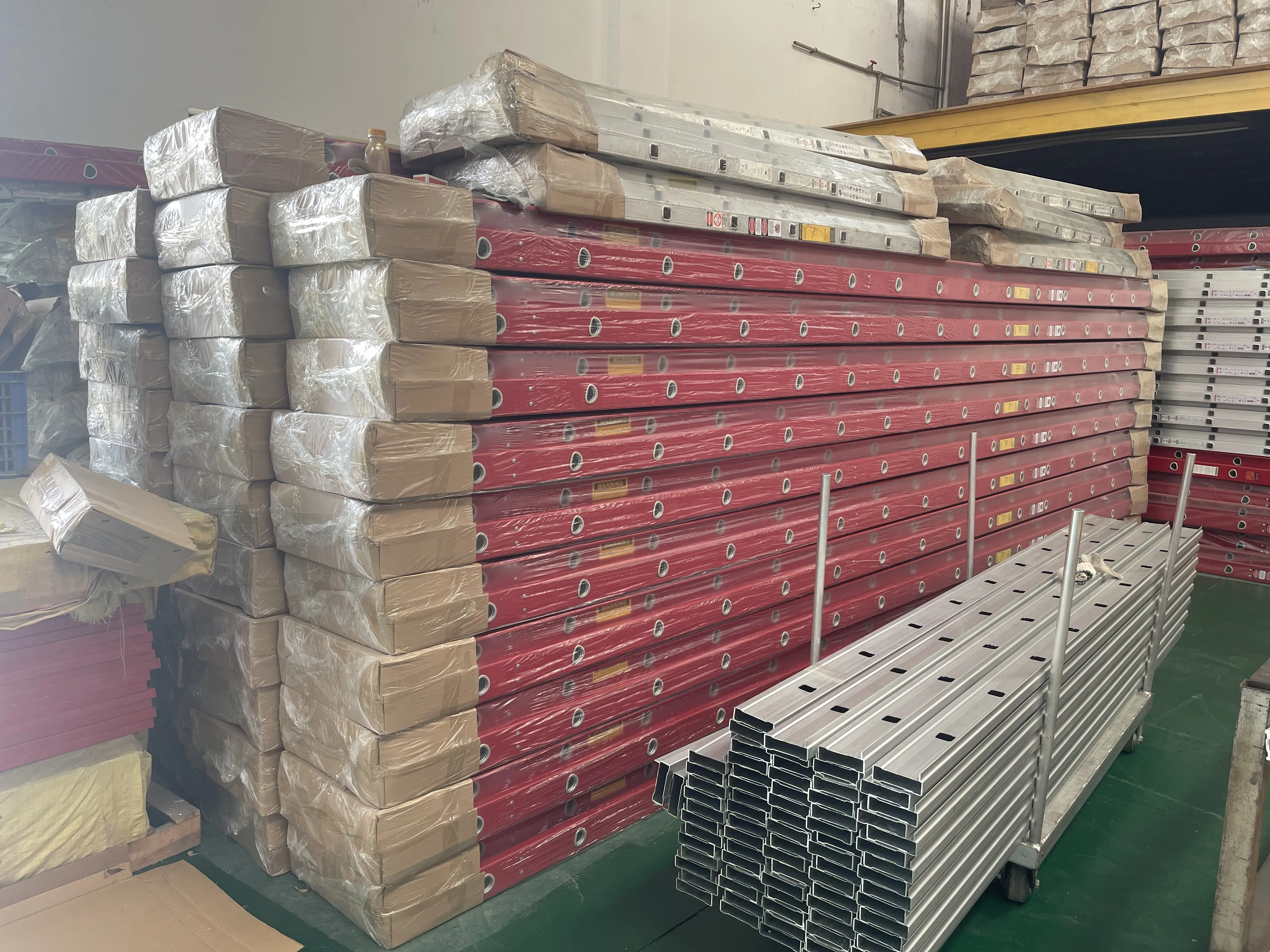 Electric Insulating Double Sided Multipurpose Fiber Glass Ladder Foldable Fiberglass Ladders Extension Ladders