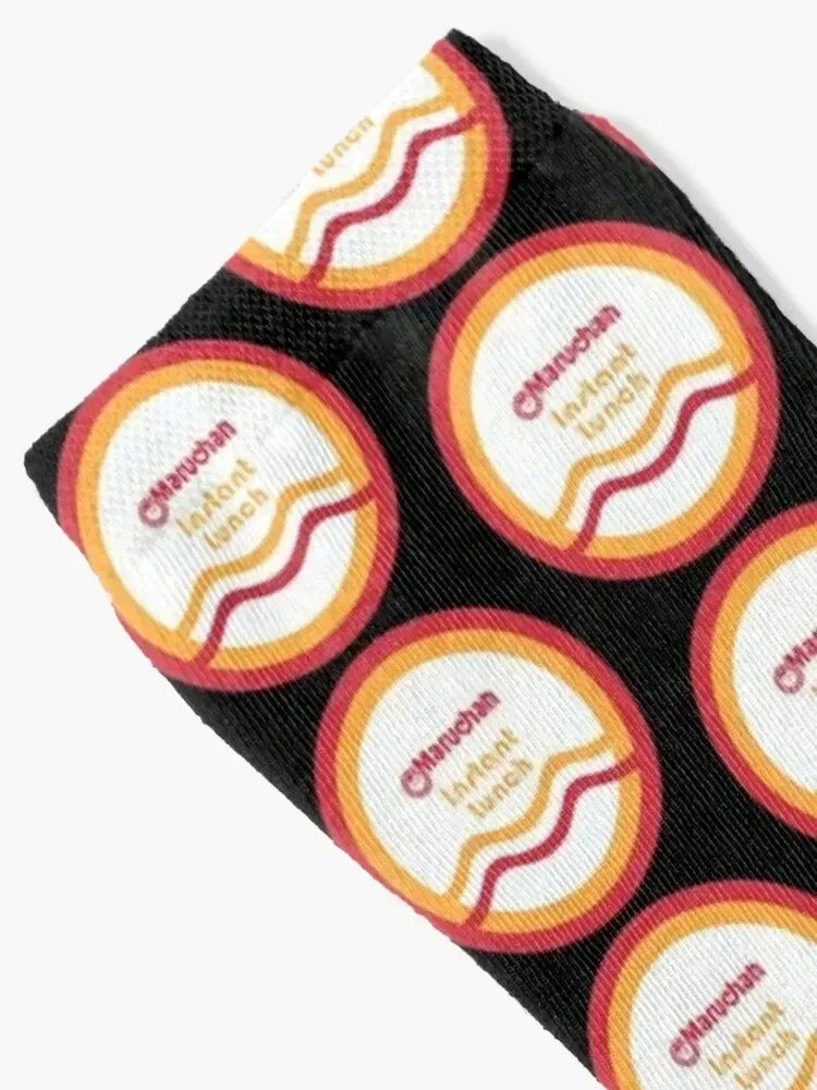 Maruchan Instant Lunch Socks retro New year's winter cycling Male Socks Women's