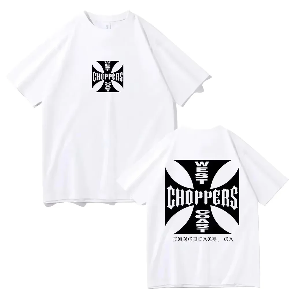 Summer Fashion T Shirt Women Men West Coast Choppers Print T-Shirt Casual Short Sleeve O-Neck Tshirt Vintage Clothing Tee