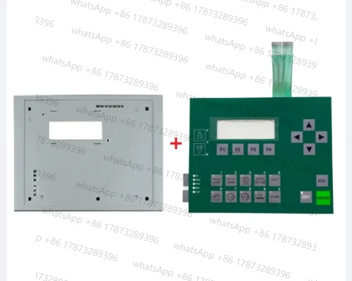 

Membrane Keyboard Switch + Front Cover Case For GEA 0005-4050-430 A5E02361726 C7-613