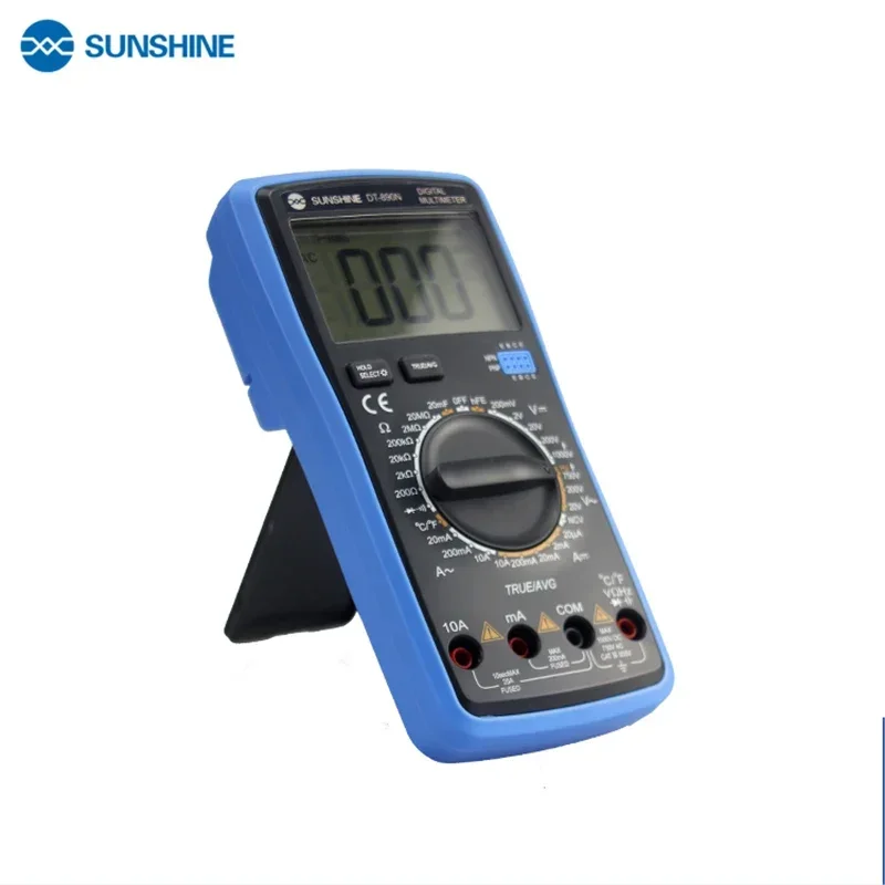 SUNSHINE DT-17N Auto Range LCD Display Multimeter Digital Instrument Precise Measurement Tester for Phone Repair Tool