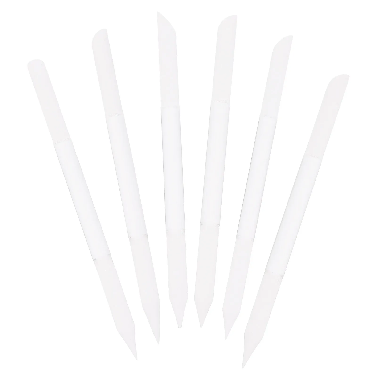 

6Pcs Crystal Glass Nail Files Double Sided Smooth Shaping Nail Buffer for Extensions Cuticle Care Manicure Files Set