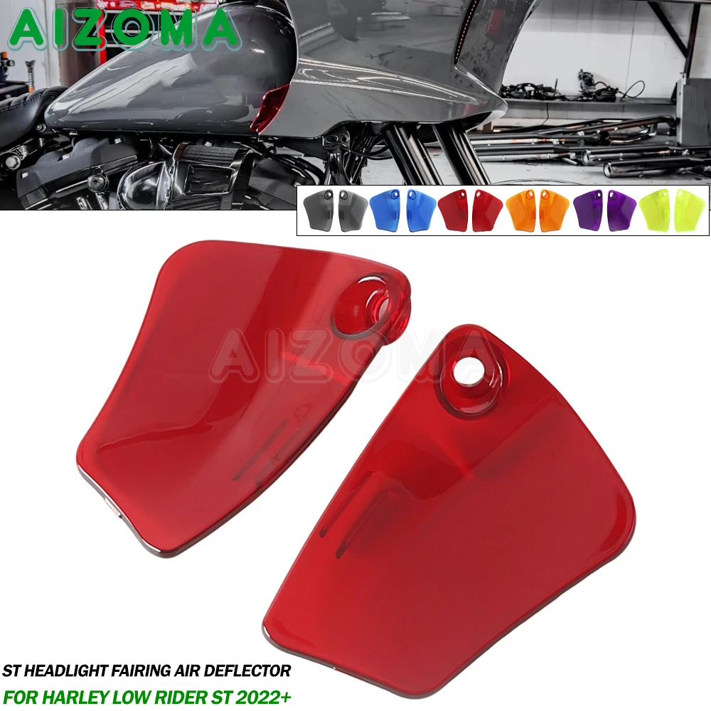 deflecteur-de-vent-pour-harley-softail-low-rider-st-2022-2026-ailes-laterales-pare-vent-carenage-accessoires-de-moto