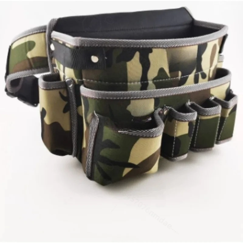 Multifunctional Waist Bag Electrician Waist Bag Hardware Repair Kit Oxford Cloth Tool Bag Woodworking Tool Kit