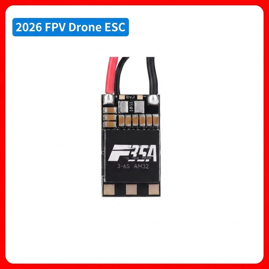 2026 New T-Motor F35A AM32 ESC 3-6S 35A Brushless Speed Controller Support Dshot For FPV Racing Drone Freestyle DIY Parts