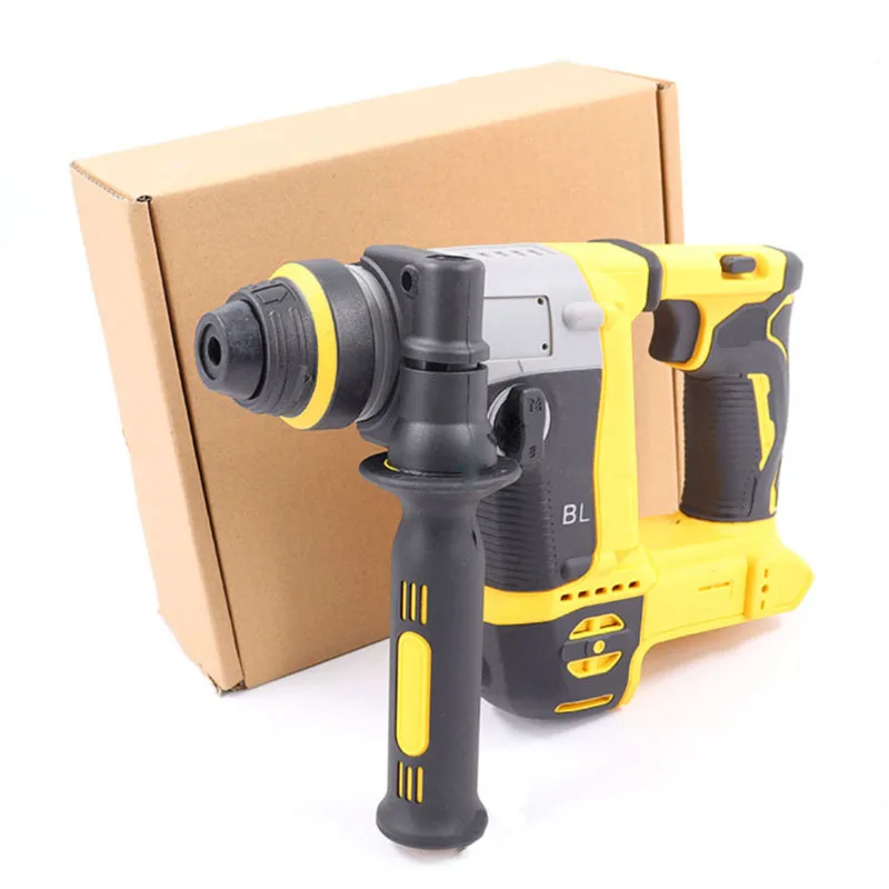 Voor DeWALT 20V Batterij Borstelloze Boorhamer Draadloze Impact Hamer Boor Een hand Elektrische Boren Beitelen Power tool