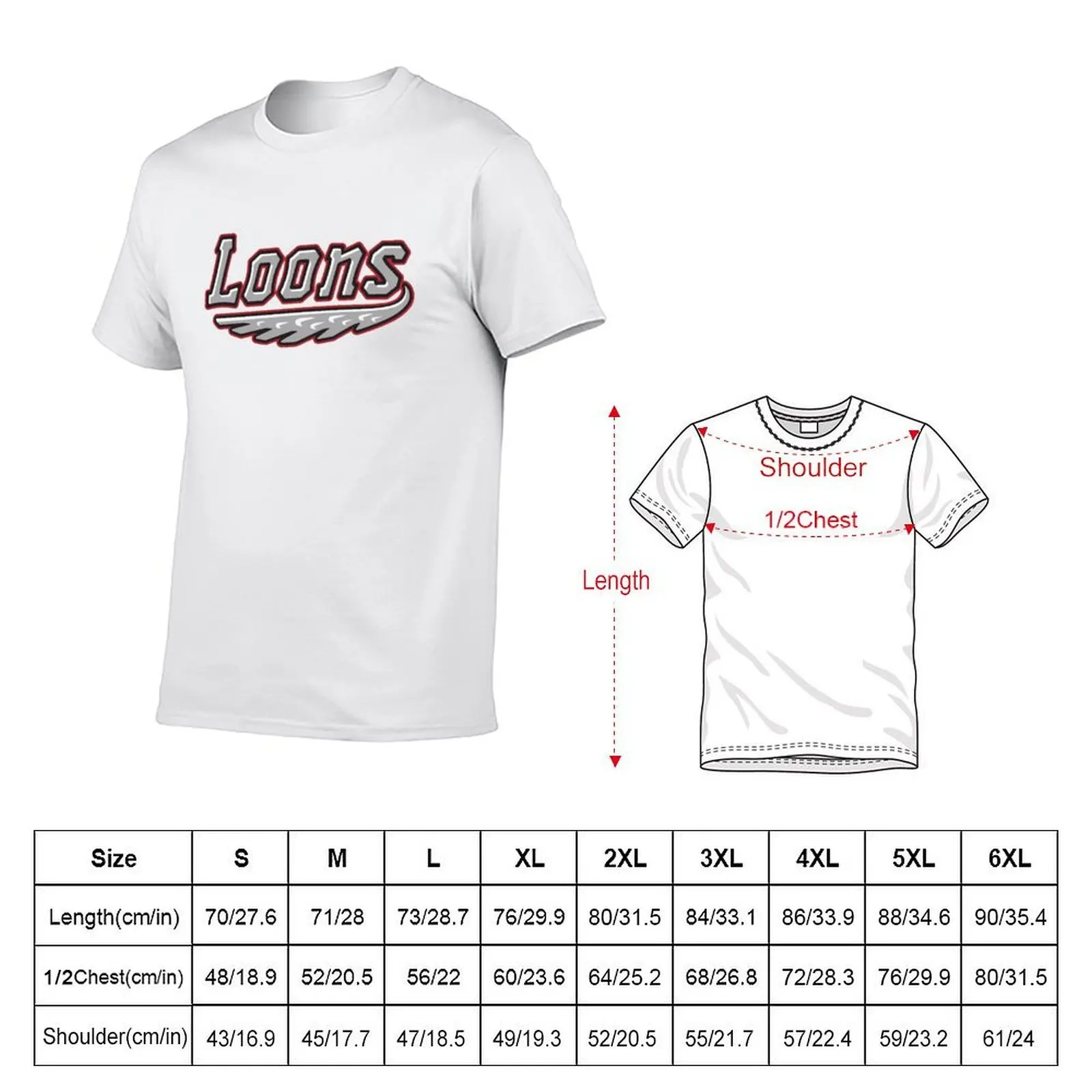 تي شيرت بيسبول Great Lakes Loons تي شيرت للرجال من القطن الناعم تي شيرت مصمم للرجال #5