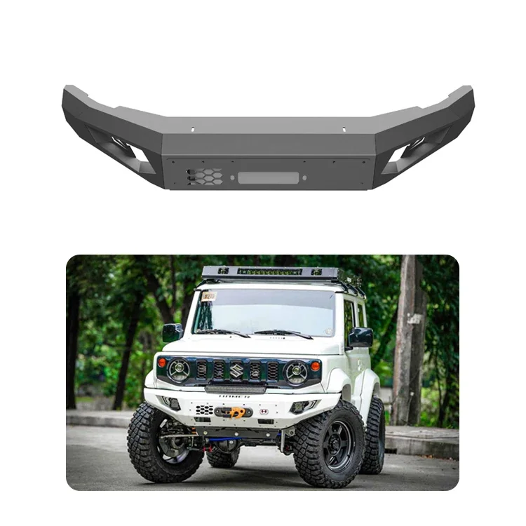

Steel New Hot 4x4 Off-Road Vehicle Accessories Manufacturer Wholesale For Suzuki Jimny JB74 3-Door & 5-Door Front Bumper