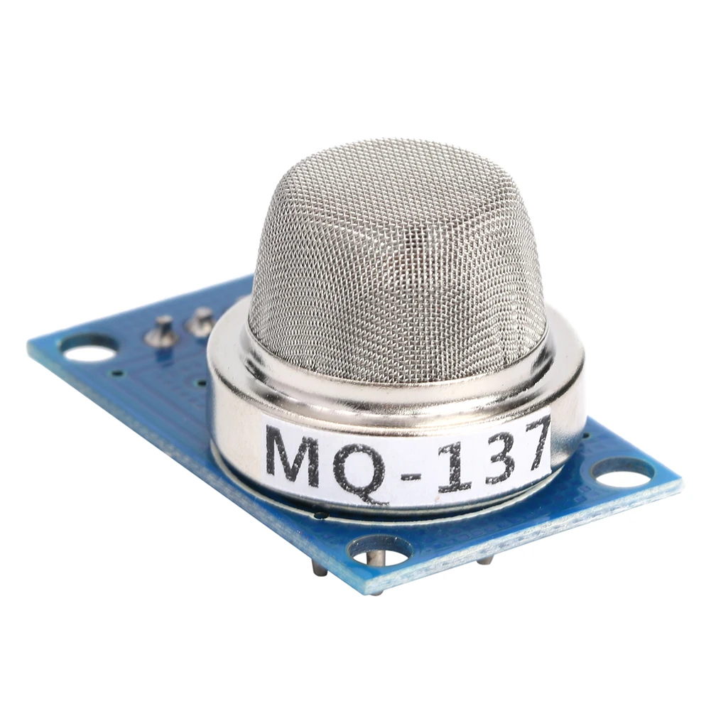 وحدات استشعار الغاز NH3 MQ-137 كشف الأمونيا التناظرية مستوى TTL مخرج مزدوج يسهل حمل الأدوات خفيفة الوزن