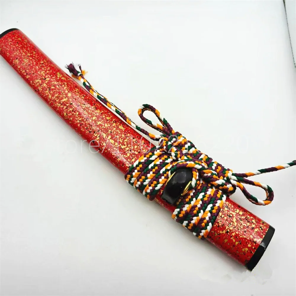 Wonderful 36cm Sheath Wooden Saya Scabbard Glossy Lacquered Sheath For Japanese Sword Wakizashi Samurai Katana Brand New