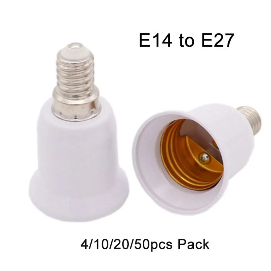 

Переходник E14 на E26 E27, канделябр E14 на среднюю цоколь E26, цоколь лампы-конвертера E27, держатель для замены цоколя люстры