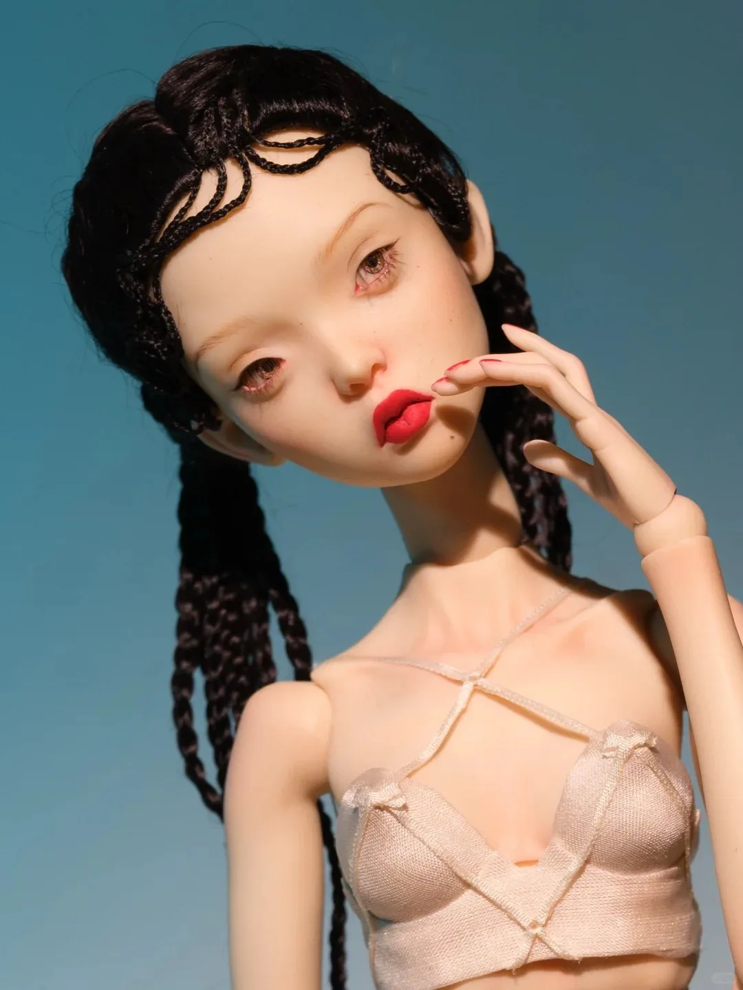 Neue SD 1/4 BJD PUPPE Filis Harz Spezielle Körper Erweiterte Harz Schwester puppe Russische sammlung geschenke auf lager Make-Up Kostenloser versand