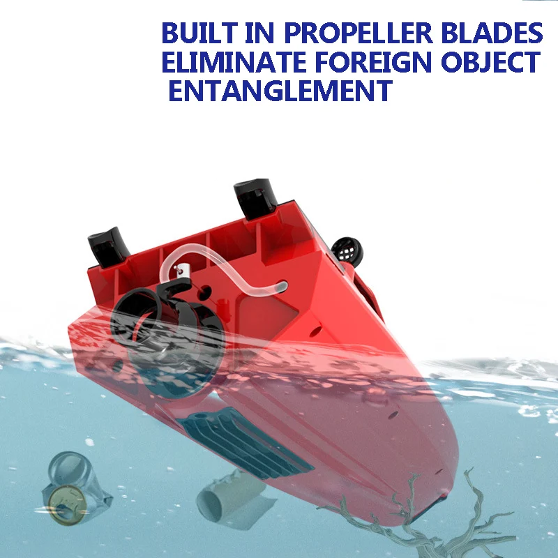 2.4G TX725 Wireless Remote Control Boat Turbo Jet Speedboat Flip Reset For Boys Water Toy for Kids Boat Gifit Adult Fun view 3