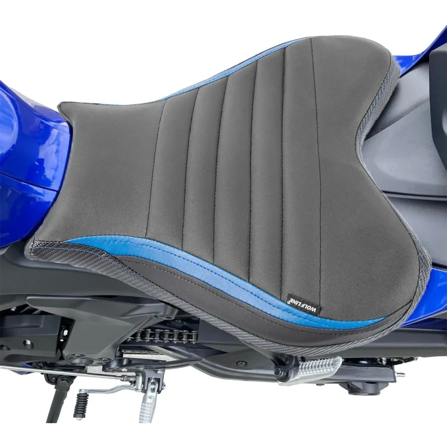

Подушка для седла сиденья мотоциклиста Solo, совместимая с YZFR7 YZFR7 2021 2022 2023 2024, мягкая подушка для снятия давления переднего водителя