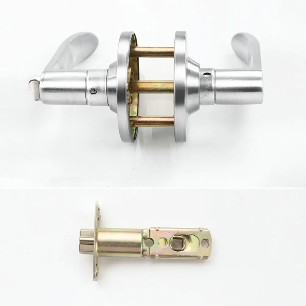 For For Guryi Spherical Door Handle Lock Premium Aluminum Alloy Construction Privacy Latch Bathroom Entry Set