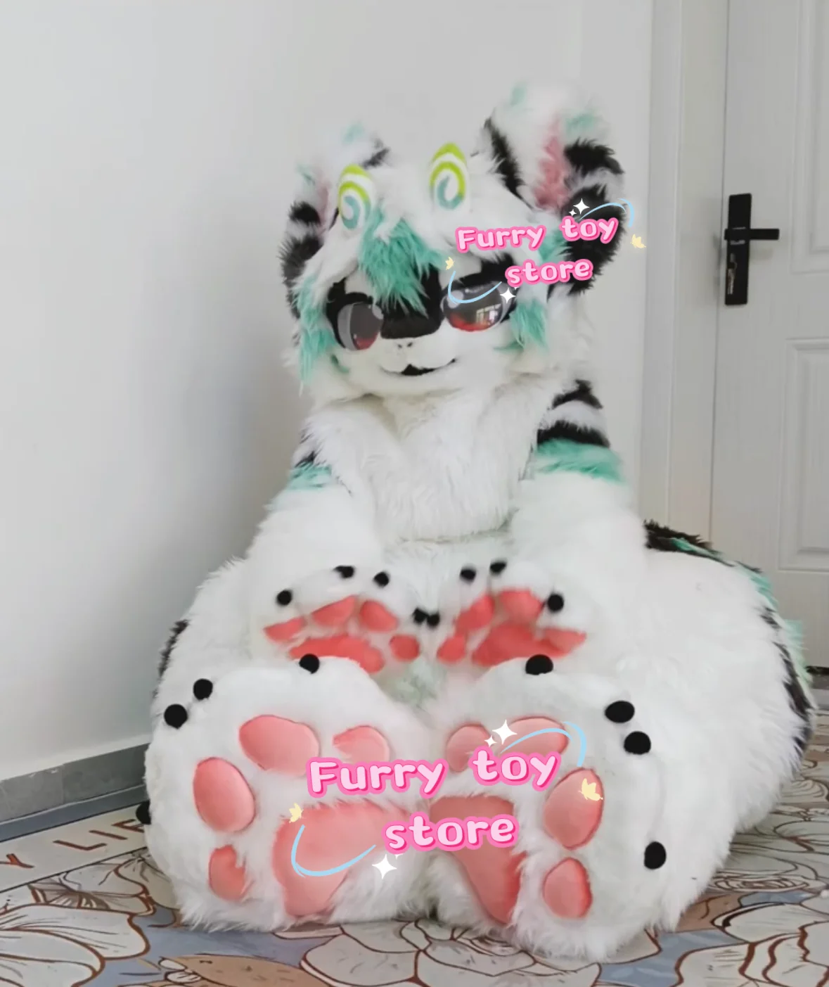 Animal Suit Fursuit Wearable Furry Cute Furry Cosplay Costume Furry Suit Full Set Of Genuine Handmade Comic Show Cute Cartoon