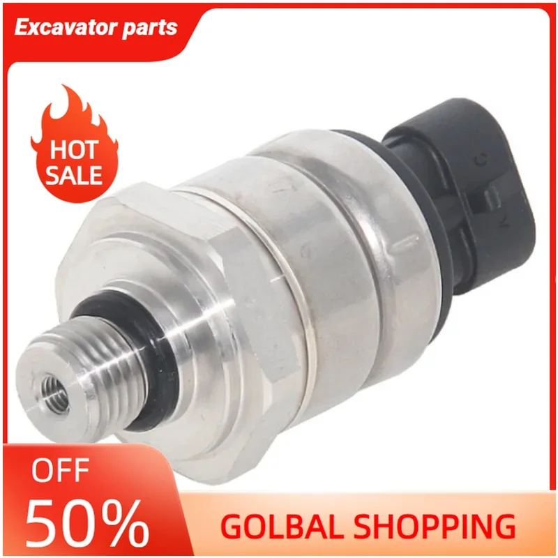 

Pressure Sensor 3408587 For Cummins QSK23 QST30 QSV81 QSV91 Hyundai R1200-9