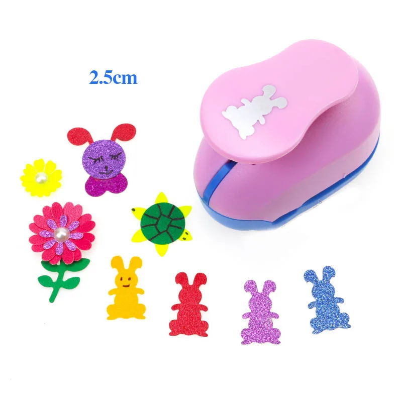 Frete grátis: Novo Kit de Furadores Artesanais de Coelho de 25mm (1 polegada) - Cortador de Papel, Furador de Scrapbook e Furador de EVA