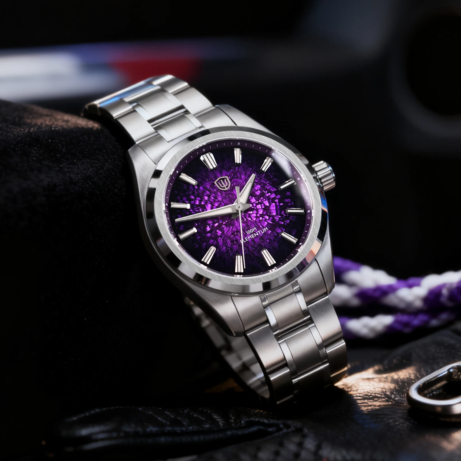 Watchdives WD0003C 38mm Men Watch VH31 Sweep Seconds Quartz