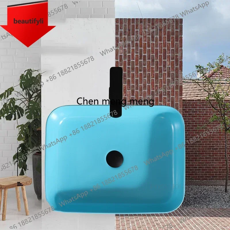 

Прямоугольные умывальники A50: современные керамические раковины для кухни и ванной комнаты, устанавливаемые на столешницу, для дома и туалета