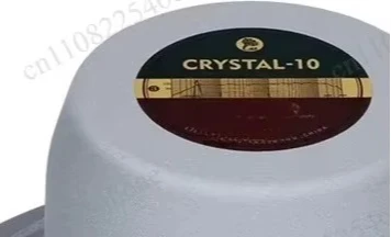 Crystal-10 Full Range Loudspeaker Unit, 30mm Voice Coil 50W 8Ohm Wood Pulp Paper Cone Linen Edge Speaker Unit, 1Pc