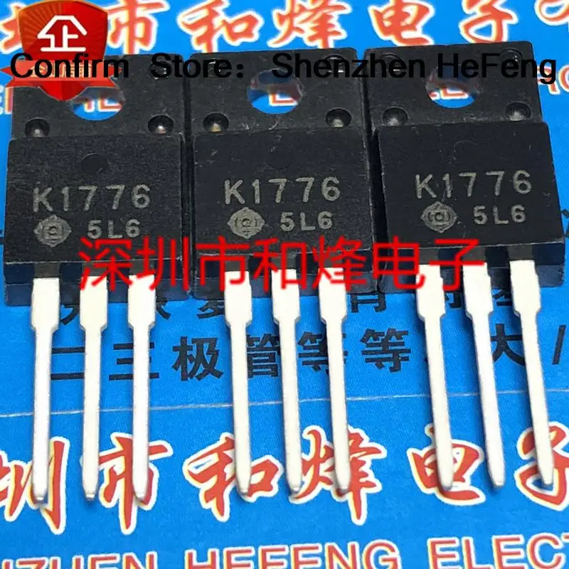 5PCS-10PCS K1776 2SK1776 TO-220F 60V 10A   Original On Stock Quicky Shipping