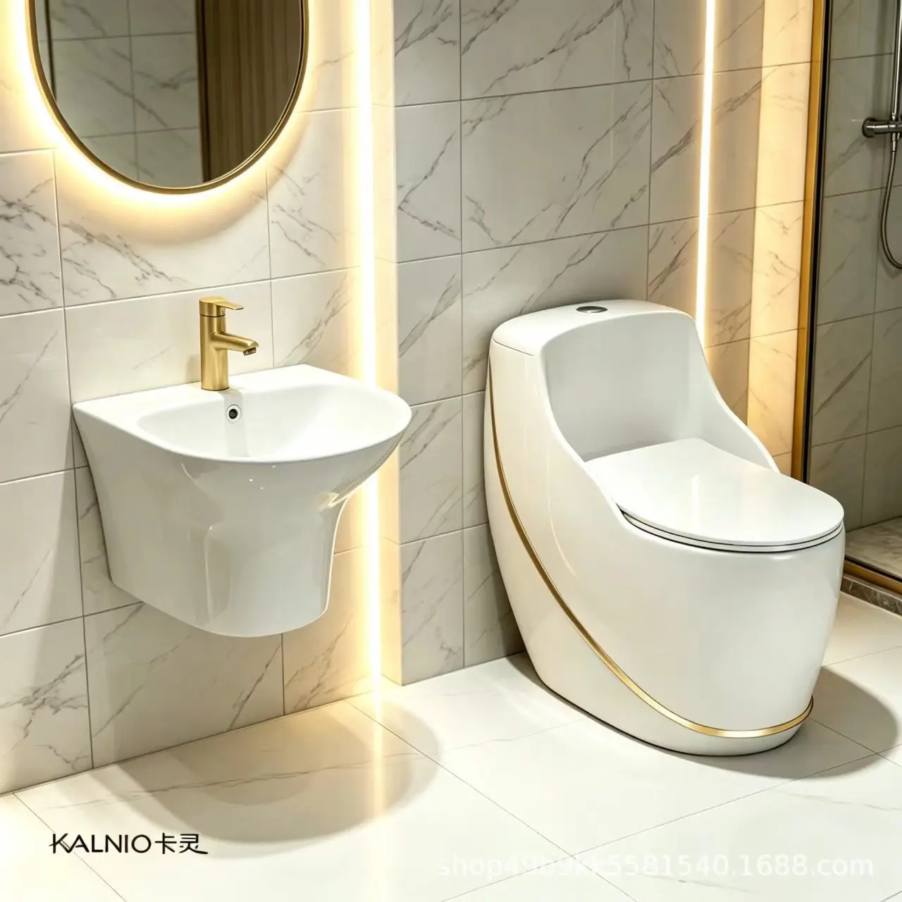 New Flat Egg Toilet Light Luxury Black Household Ceramic Siphon Small Apartment Toilet Large Diameter Sewage