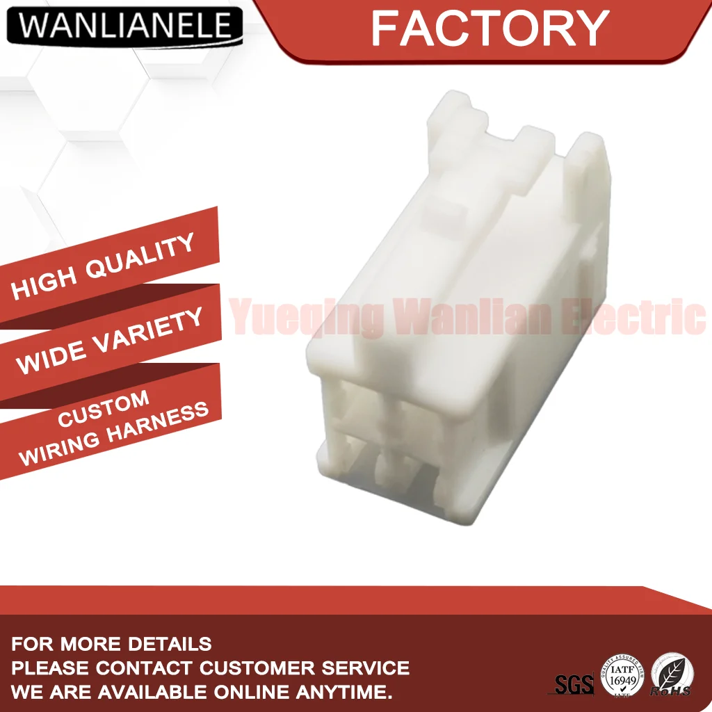 50 Sets 6249-1252 4Pin 2.3mm Pitch Automotive Connector Female Housing DL Series Car Wiring Harness
