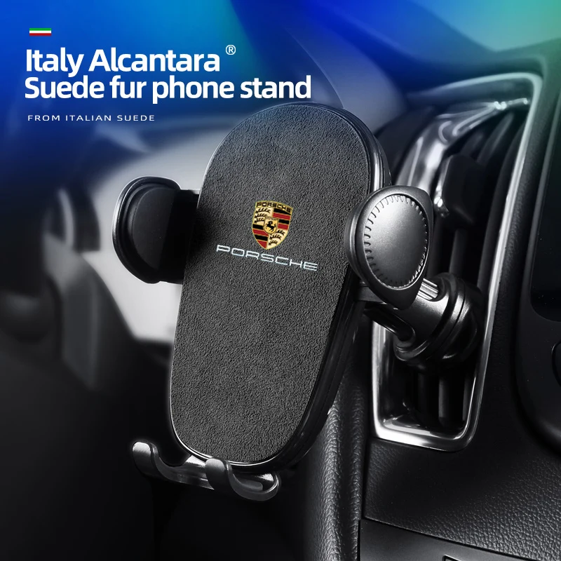 

Car Phone Holder Air Vent Mobile Stand Cell GPS Support For Porsche Cayenne Panamera Macan 911 718 Taycan Boxster Cayman 918
