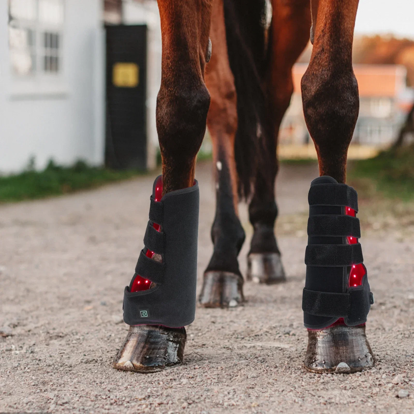 (One Pair = 2 Units) High quality equin 660 nm 850 nm NIR infrared therapy horse tendon  boots horse