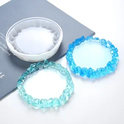 DIY Crystal Epoxy Resin Mold Crystal Cluster Coaster Silicone Mold