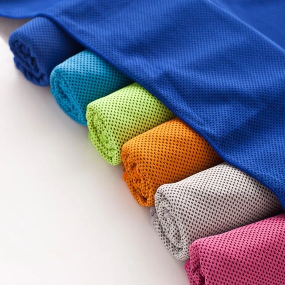 New Breathable Cooling Towel Ultra Soft Lightweight Ice Wipes Sunstroke Prevention Quick Drying Microfiber Towels Outdoor Sports