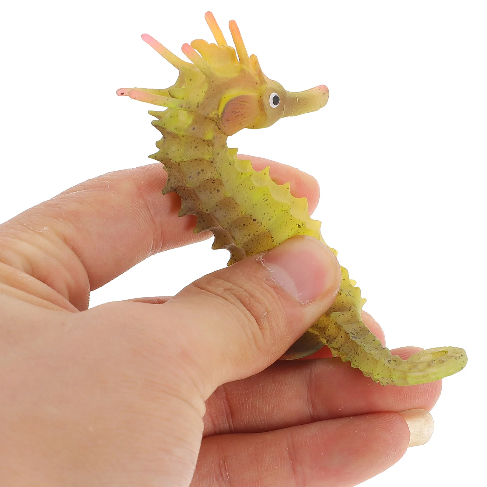 

Lifelike Artificial Seahorse Ornament Vibrant Colors Intricate Details Elegance Aquarium Decor Birthday Reward