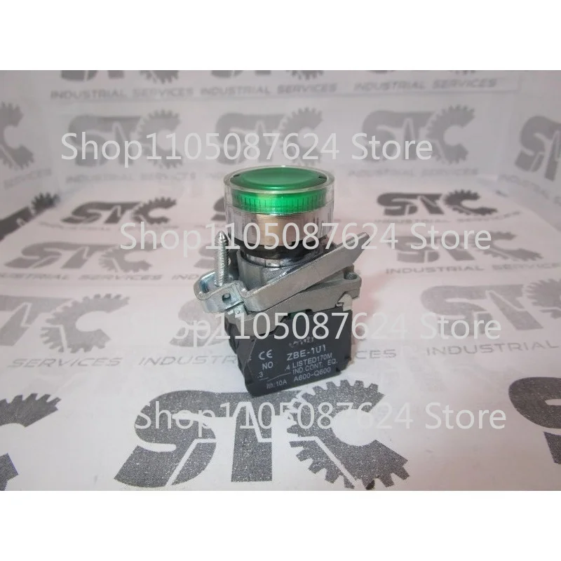 XB4BW3365 for  Andeli 22mm Green Illuminated Push Button 1 NO 1 NC - FAST SHIPPING