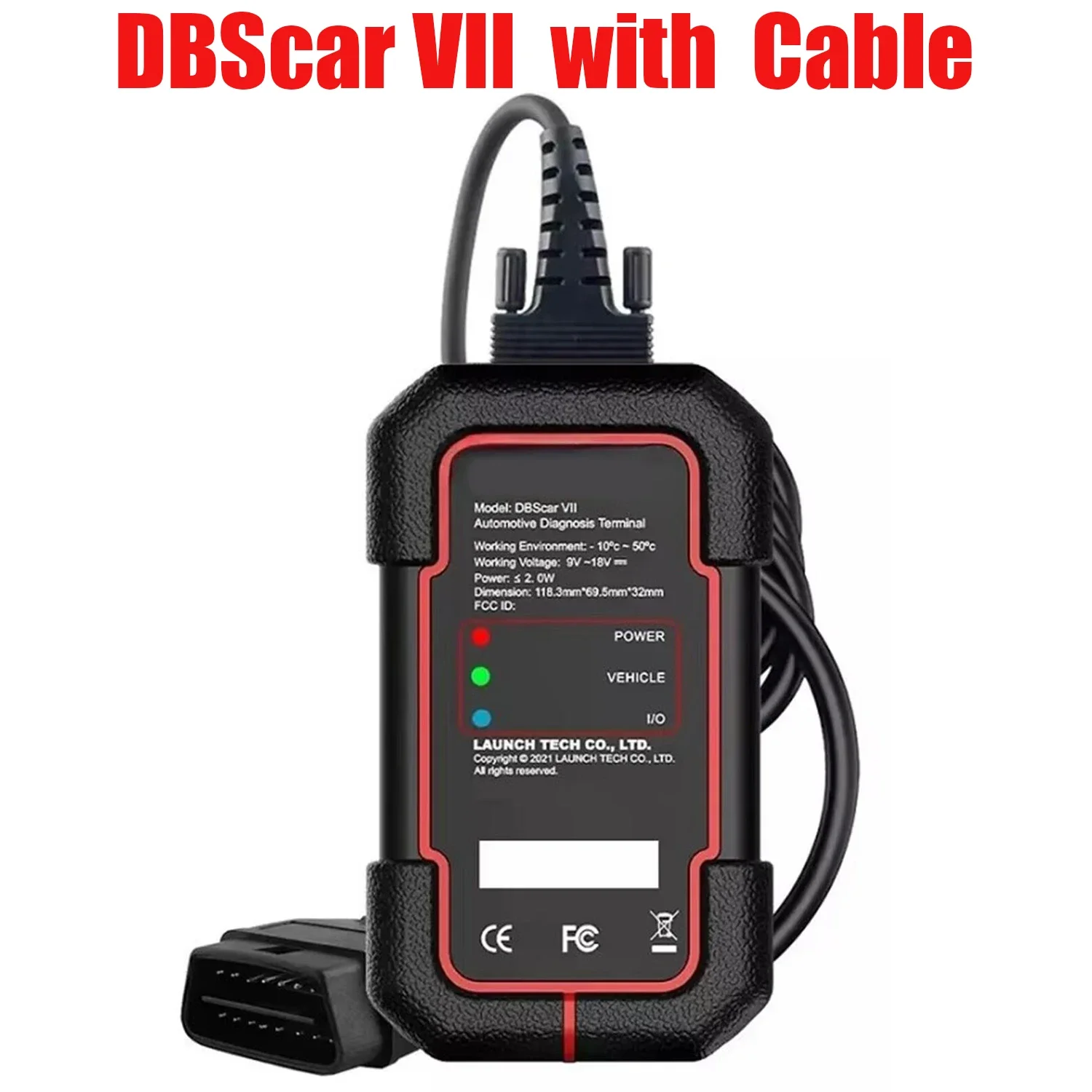 DBSCAR VII DBSCAR7 9884 Bluetooth Connector DBSCAR Scanner Support CANFD DOIP Protocols Tool DIAGZONE PRODIAG XDIAG XPRO5