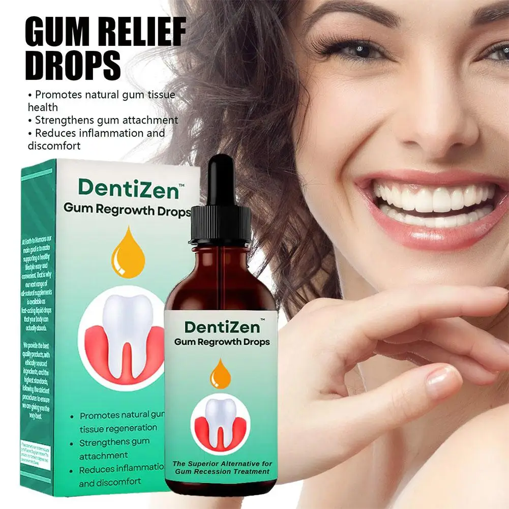 Gum Disease Treatment Gum Regrowth Drops Relieve Mouth Periodontal Gum Pain Treatment Antibacteria Oral Clean Care