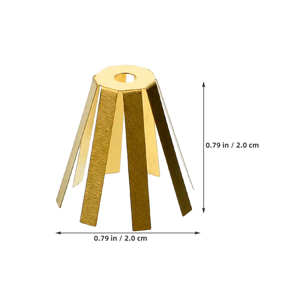 10Pcs Sports Golfing Accessories Brass Shaft Shims Universal 8-Claw Design Stability Accuracy Enhanced