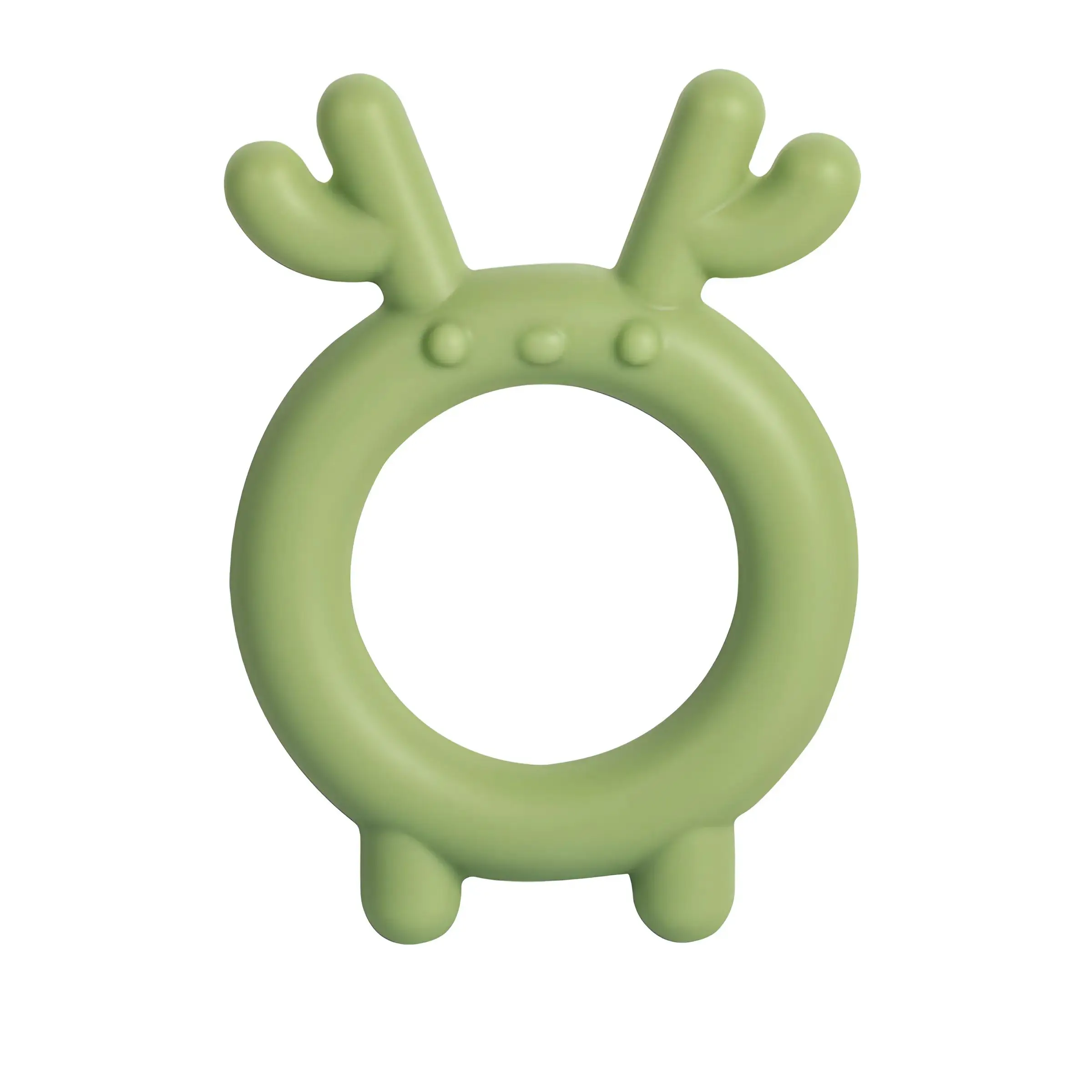 Baby silicone teethers children teething stick bracelet teething soothing bite toy gloves cartoon anti-eating hand